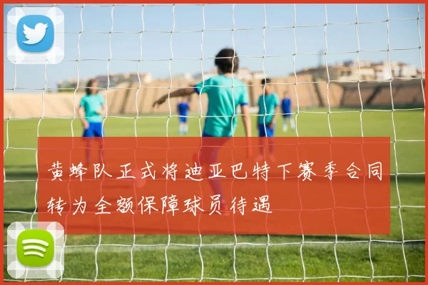 黄蜂队正式将迪亚巴特下赛季合同转为全额保障球员待遇